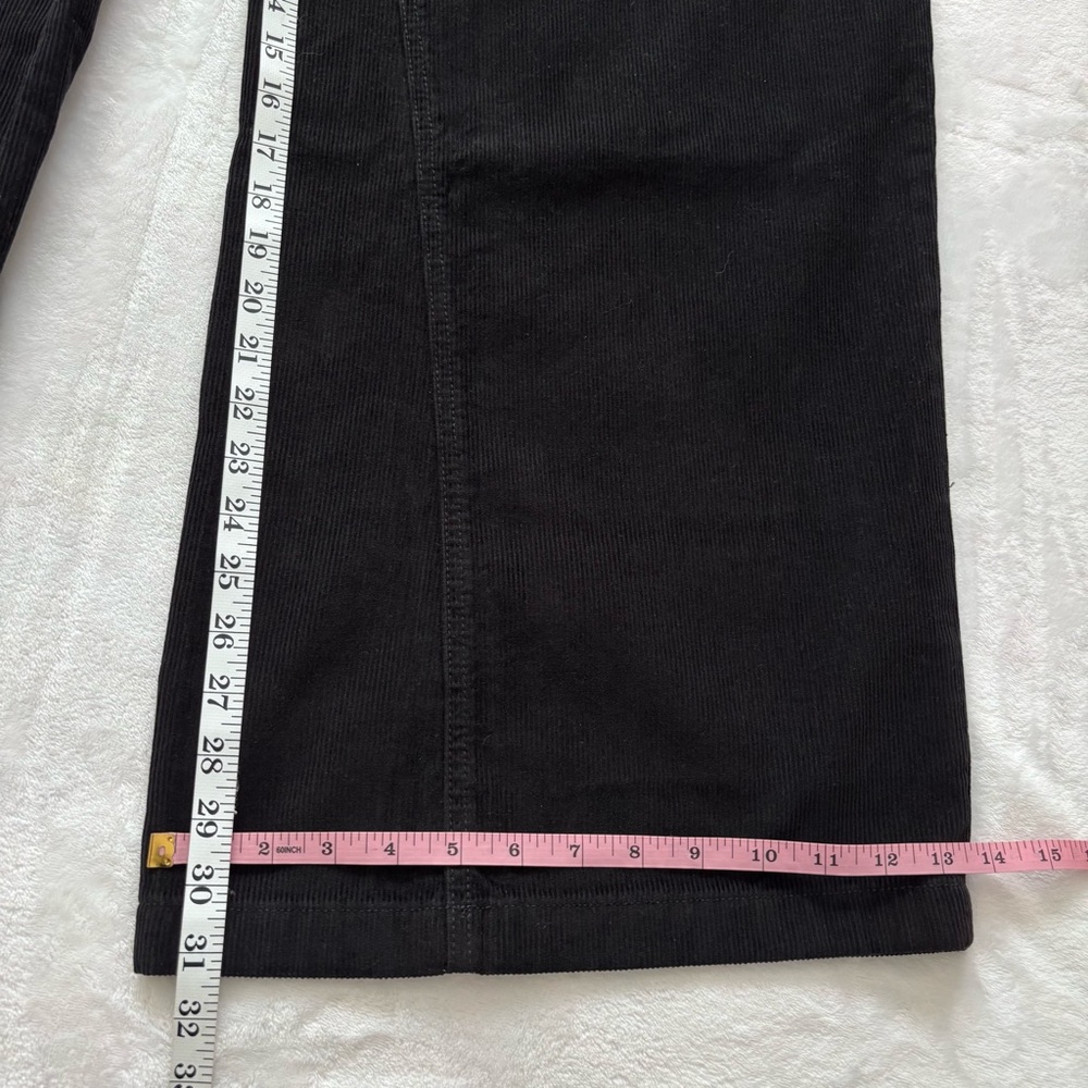 JOHNNY WAS Suki Wide Leg High Rise Black Corduroy Jeans--NWT--31 - Picture 16 of 16